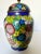 Late 20th Century Chinoiserie Cloisonné Noir Enamel Chrysanthemum Flower Motif Ginger Jar For Sale In Wichita - Image 6 of 7