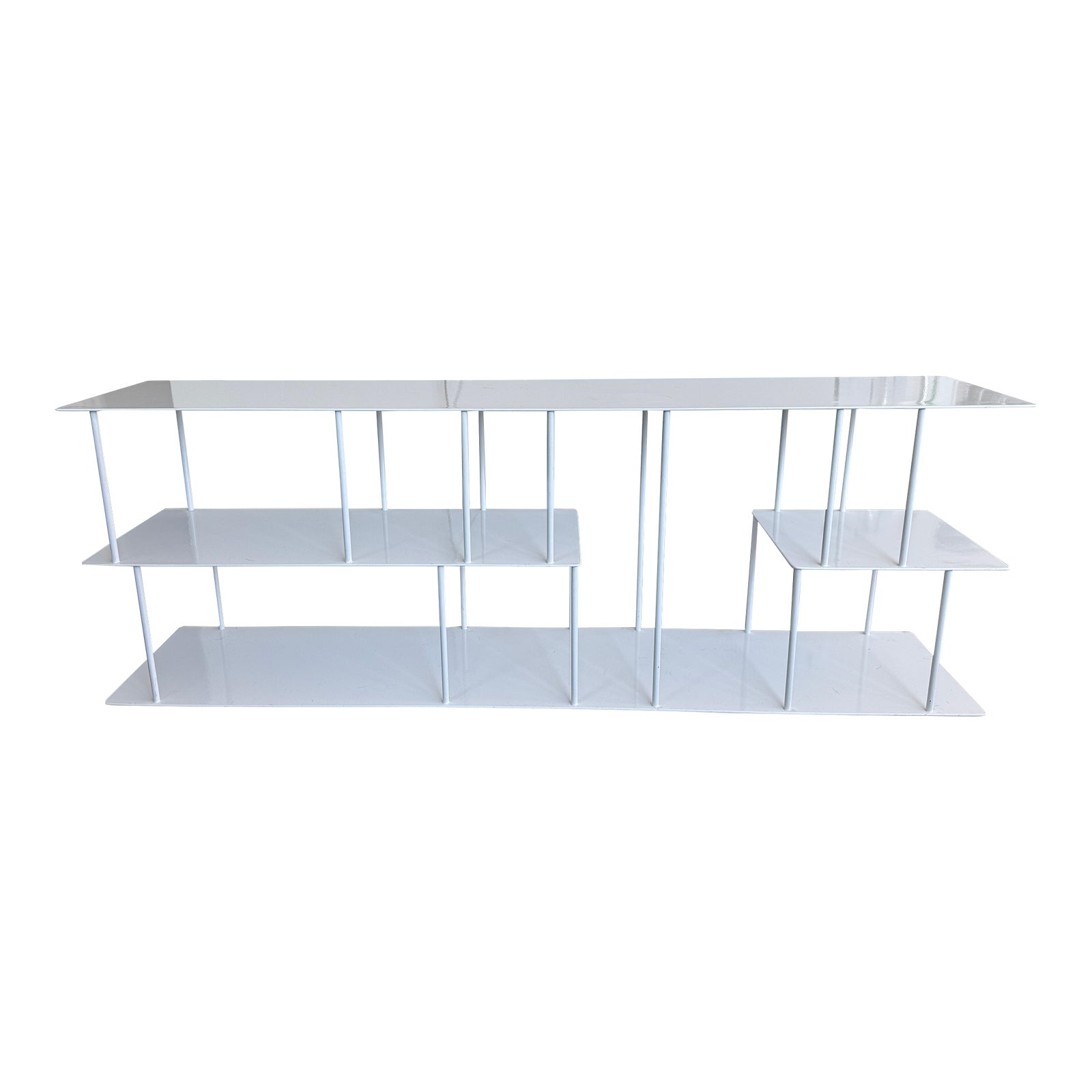 Abc Carpet + Home Metal Media Console Table | Chairish
