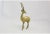 Mid 20th Century Mid-Century Brass Gazelle For Sale - Image 5 of 5