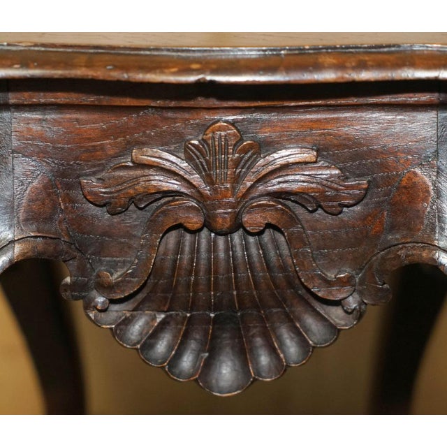 1900 - 1909 Hand Carved Hardwood Claw & Ball Side Tables, 1900s, Set of 2 For Sale - Image 5 of 18