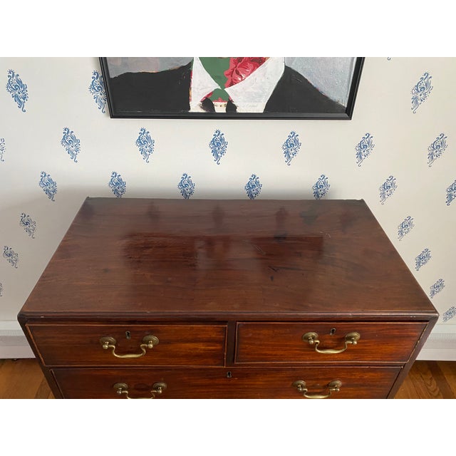 Antique Mid-1700s British Chippendale Mahogany Chest For Sale In Richmond - Image 6 of 14