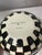 beautiful bowl by Mackenzie Childs features their famous checker pattern with a cream interior. would look great in a...
