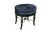This beautiful vanity stool showcases a sophisticated blend of French Empire and Regency styling, featuring an expertly...