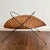 Mid Century Modern Wicker Rattan Iron Magazine Holder Vintage Italian Mcm Gorgeous piece. Frame folds down. Wicker has...