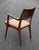Brown Vintage Captains Dining Chair Pair - Attributed to John Van Koert for Drexel For Sale - Image 8 of 12