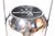 Groovy Modernist Black and Chrome Floor Ashtray C. 1970's For Sale - Image 9 of 10