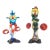 Murano Art Glass Clown Sculptures, 2 For Sale