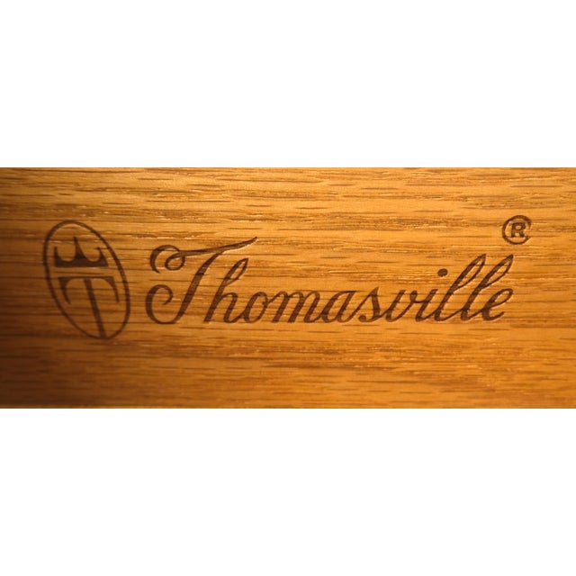 Burl Wood Brass Hardware 2 Doors Compartment 68" Long Dresser Credenza MINT! For Sale - Image 6 of 14