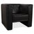 Modern Chairs in Black Leather from Brühl, Set of 2 For Sale - Image 3 of 14