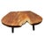 Impressive reclaimed single slab teak coffee table floating on mid century style legs. Finished with a natural oil...