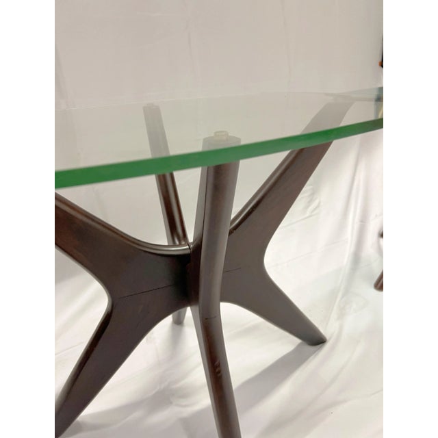 Transparent Adrian Pearsall Mid-Century Modern Style Jax Side Tables - A Pair For Sale - Image 8 of 12