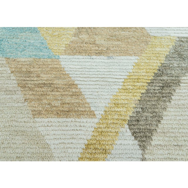 Turkish Tulu Handmade Rug 3'6" x 4'11" #20516 For Sale - Image 4 of 8