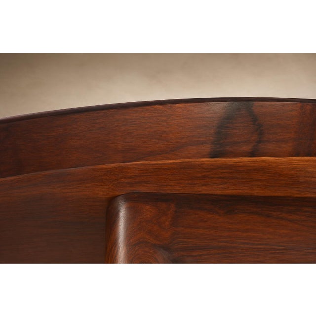 Giuseppe Scapinelli Extendable Brazilian Rosewood Dining Table, Brazil, 1950s For Sale - Image 15 of 18