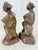 Metal 1920s Hubley Cast Iron Accordion Player Bookends on Banded Onyx - Pair For Sale - Image 7 of 11