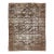 Antique Mahal Rug With Exquisite Distressed Wabi-Sabi Patina For Sale