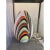 Contemporary Murano-Style White Egg Lamp With Multicolored Reeds For Sale - Image 10 of 10
