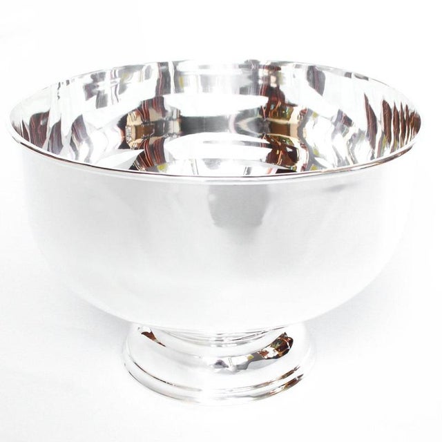 English Silver-Plated Champagne Cooler For Sale - Image 6 of 6