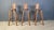Vintage Brutalist Bar Stools, 1960s, Set of 3 For Sale - Image 10 of 12