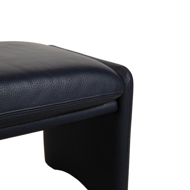 Modern City Ottoman in Leather from Erpo For Sale - Image 3 of 10