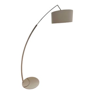 Ligne Roset White Lacquer Floor Lamp For Sale