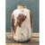 Off-white Vintage Abstract Stoneware Vase For Sale - Image 8 of 12