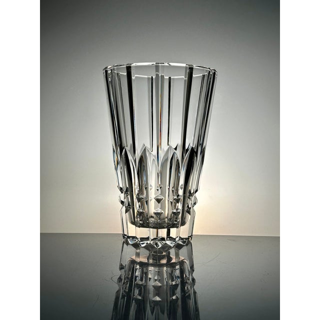 Crystal Vase by Rogaška Kristal, Yugoslavia, 1970s For Sale - Image 12 of 13