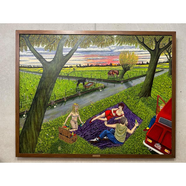 Edward Frederik Verhas, The Last Summer, 2012, Oil Painting on Canvas For Sale - Image 15 of 15