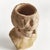 Brown Weathered Garden Male Bust Planter For Sale - Image 8 of 13