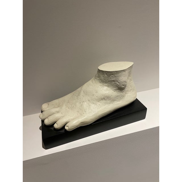 Contemporary Plaster Foot Sculpture - Set of 2 For Sale - Image 4 of 8