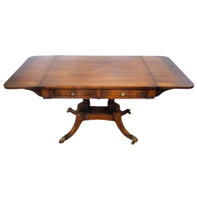From a spectacular New York City estate, we have a great pleasure to offer you this Superb Quality Rosewood Sofa Table /...