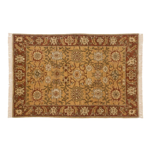 Vintage Armenian Sultanabad Design Rug - 4' X 6'2" For Sale
