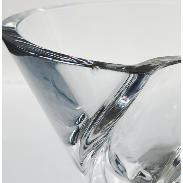 Vintage Goran Warff Artist Art Glass Bowl for Kosta Boda For Sale - Image 14 of 15