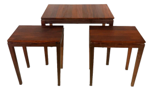 Afromosia Teak Nesting Tables by Richard Hornby for Fyne Ladye, 1960s, Set of 3
