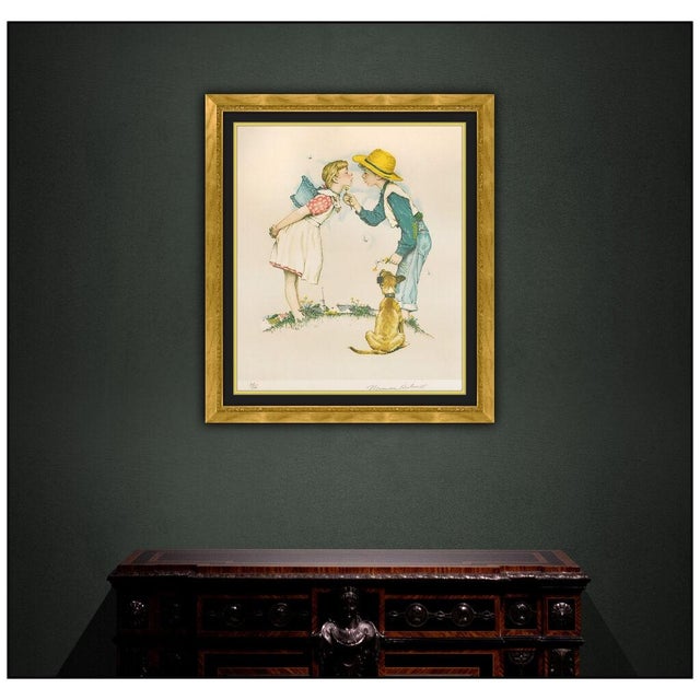 Message us to inquire about custom framing options! (Included for free with every purchase) The artwork here, "Buttercup",...