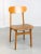Wood Vintage Italian Leatherette Dining Chairs, Set of 3 For Sale - Image 7 of 18