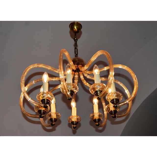 Murano Glass Pendant attributed to Paolo Venini, 1960s For Sale - Image 4 of 6