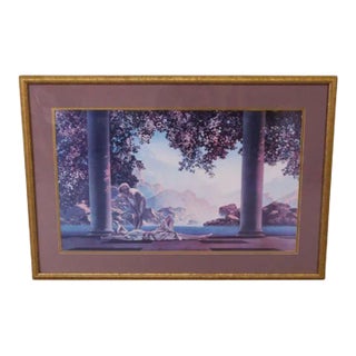 Modern Maxfield Parrish Framed Print "Daybreak" For Sale