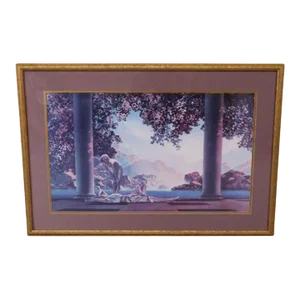 Modern Maxfield Parrish Framed Print "Daybreak"