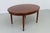 Danish Hepplewhite Oval Mahogany Dining Table from Farre Møbelfabrik, 1970s For Sale - Image 3 of 18