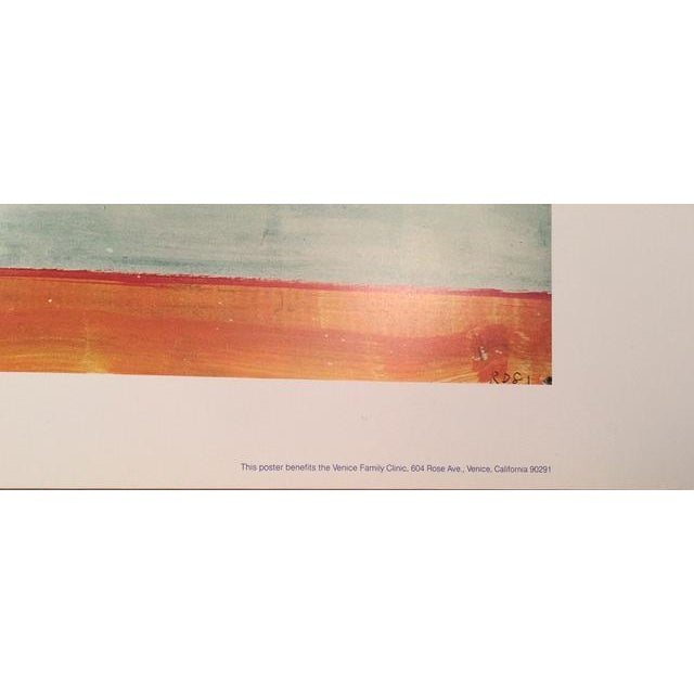 Richard Diebenkorn, Venice Art Walk, 1989, 1989 Original Period Lithographic Poster 23 × 40 1/8 in 58.4 × 101.9 cm...