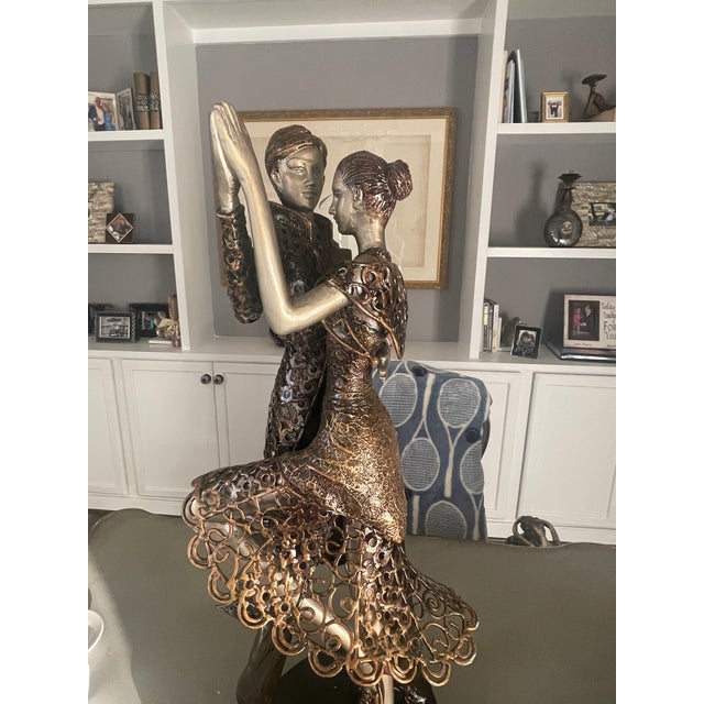 We moved from larger home and had large dining room with some pedestals which hosted our two ArtMax sculptures....