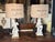 1960s 1960s Italian Blanc Du Chin Cherub Lamps - a Pair For Sale - Image 5 of 17