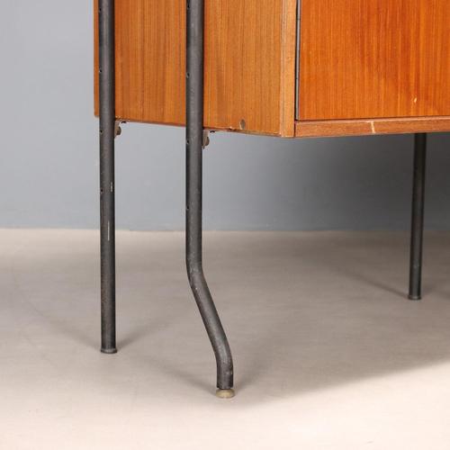 Vintage Cabinet in Mahogany Veneer, 1960s For Sale - Image 11 of 13