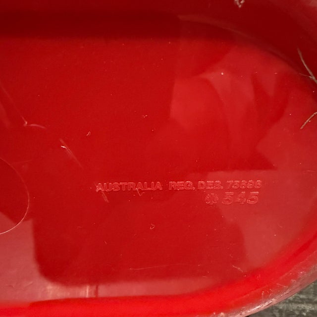 Vintage Red Byo Insulated Two-Bottle Wine Cooler Richard Carlson Décor Australia For Sale - Image 13 of 15