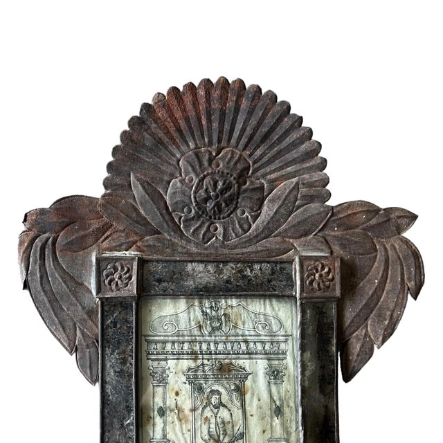 19th Century Lord of the Cane Retablo For Sale In Austin - Image 6 of 12