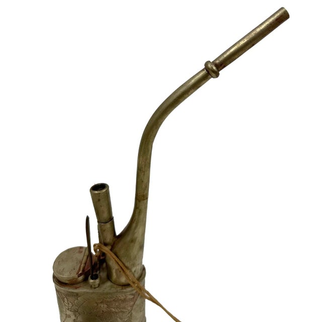 This antique Chinese water pipe, from the late 19th century and originating from Canton, China. This water pipe designed...