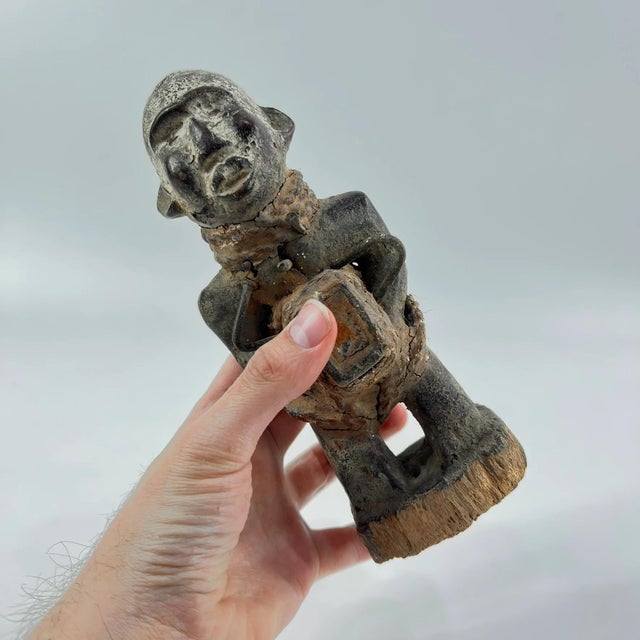 Early 20th Century Kongo Nkisi Nkondi Power Fetish Figure For Sale - Image 10 of 10