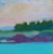 Abstract Shoreline Abstract Oil Painting For Sale - Image 3 of 4
