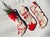 Red 1960s American Star Quilt Christmas Stockings, Set of 3 For Sale - Image 8 of 18