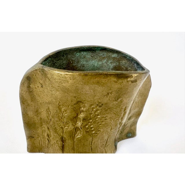 Vintage Handmade Bronze Vase by Dorothea Dietz, 1960s For Sale - Image 10 of 18